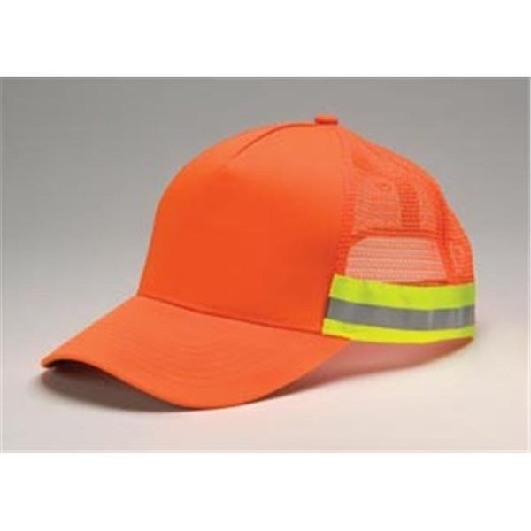 Playback Trucker Reflective Hat Tr102 Orange One Size Fits All PL143882
